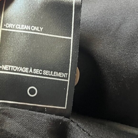 BB Dakota plaid wrap asymmetrical wool blend jacket Sz S - Picture 9 of 12